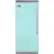 Front. Viking - Professional 5 Series Quiet Cool 22.8 Cu. Ft. Built-In Refrigerator - Bywater Blue.
