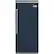Front. Viking - Professional 5 Series Quiet Cool 22.8 Cu. Ft. Built-In Refrigerator - Blue.