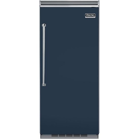 Front Zoom. Viking - Professional 5 Series Quiet Cool 22.8 Cu. Ft. Built-In Refrigerator - Blue.
