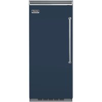 Viking - Professional 5 Series Quiet Cool 22.8 Cu. Ft. Built-In Refrigerator - Slate Blue - Front_Zoom