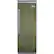Front. Viking - Professional 5 Series Quiet Cool 17.8 Cu. Ft. Built-In Refrigerator - Cypress Green.