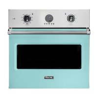 Viking - Professional 5 Series 30" Built-In Single Electric Convection Oven - Bywater Blue - Front_Zoom