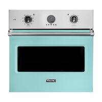 Viking - Professional 5 Series 30" Built-In Single Electric Convection Oven - Bywater Blue - Front_Zoom