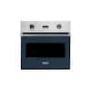 Front. Viking - Professional 5 Series 30" Built-In Single Electric Convection Oven - Slate Blue.