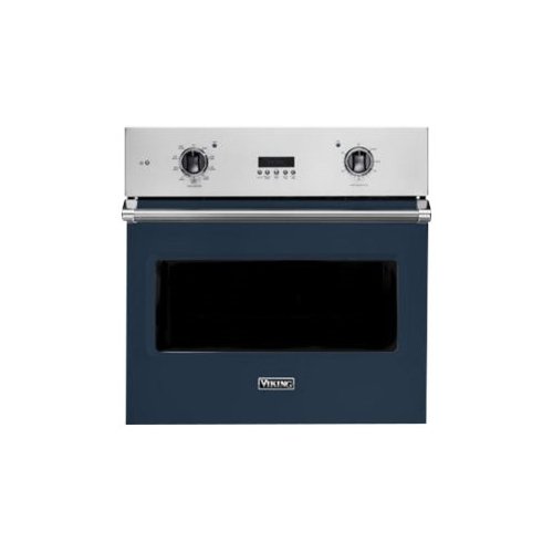 Viking – Professional 5 Series 30″ Built-In Single Electric Convection Oven – Slate Blue