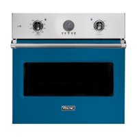 Viking - Professional 5 Series 30" Built-In Single Electric Convection Oven - Alluvial Blue - Front_Zoom