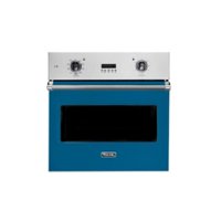 Viking - Professional 5 Series 30" Built-In Single Electric Convection Oven - Alluvial Blue - Front_Zoom