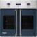 Front. Viking - Professional 7 Series 30" Built-In Single Electric Convection Oven - Slate Blue.