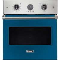 Viking - Professional 5 Series 27" Built-In Single Electric Convection Oven - Alluvial Blue - Front_Zoom