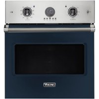 Viking - Professional 5 Series 27" Built-In Single Electric Convection Oven - Slate Blue - Front_Zoom