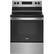 Front. Whirlpool - 5.3 Cu. Ft. Freestanding Electric Range with Self-Cleaning and Frozen Bake - Stainless Steel.