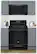 Alt View 14. Whirlpool - 5.0 Cu. Ft. Freestanding Gas Range with Self-Cleaning and SpeedHeat Burner - Black.