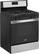 Angle. Whirlpool - 5.0 Cu. Ft. Freestanding Gas Range with Self-Cleaning and SpeedHeat Burner - Stainless Steel.