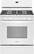 Front. Whirlpool - 5.0 Cu. Ft. Freestanding Gas Range with Self-Cleaning and SpeedHeat Burner - White.