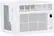 Front. GE - 250 Sq. Ft. 6,000 BTU Window Air Conditioner with Remote - White.