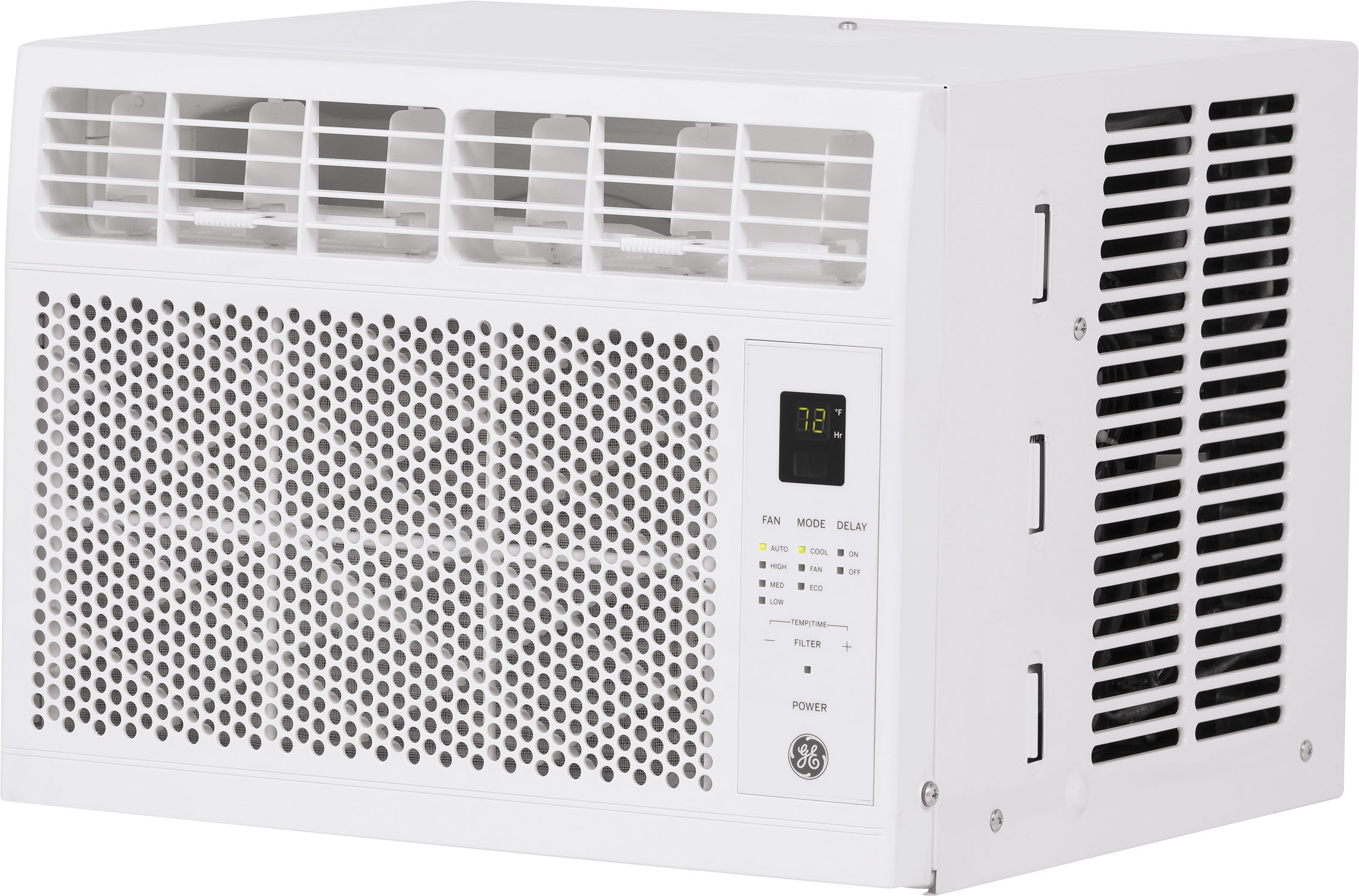 Ge 250 Sq Ft 6 000 Btu Window Air Conditioner White Ahp06lz Best Buy