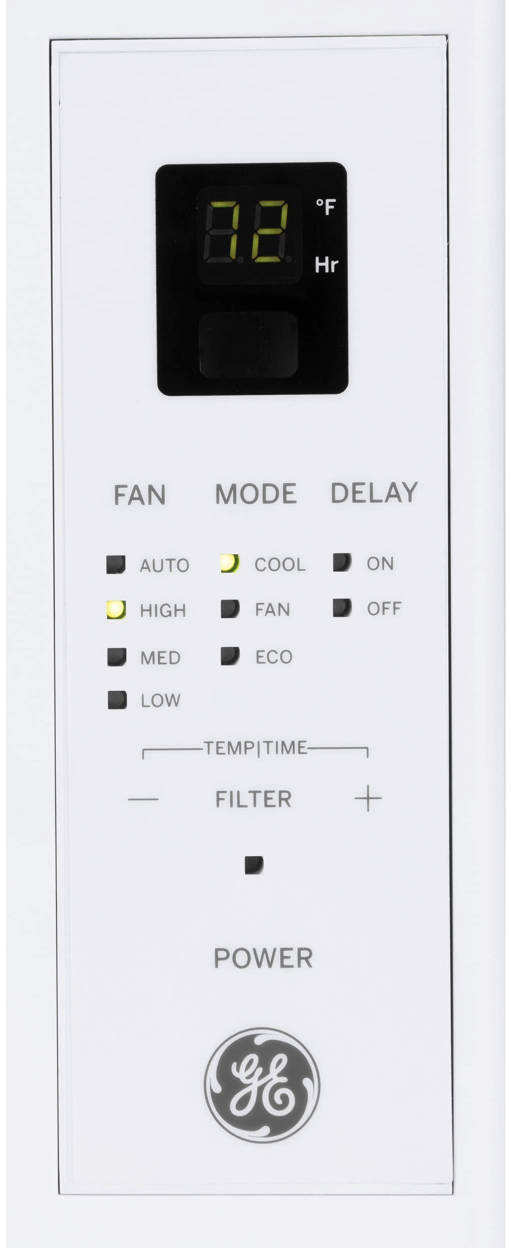 Alt View 17. GE - 150 Sq. Ft. 5,000 BTU Window Air Conditioner with Remote - White.