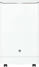 GE - 550 Sq. Ft. Portable Air Conditioner - White - Front_Standard