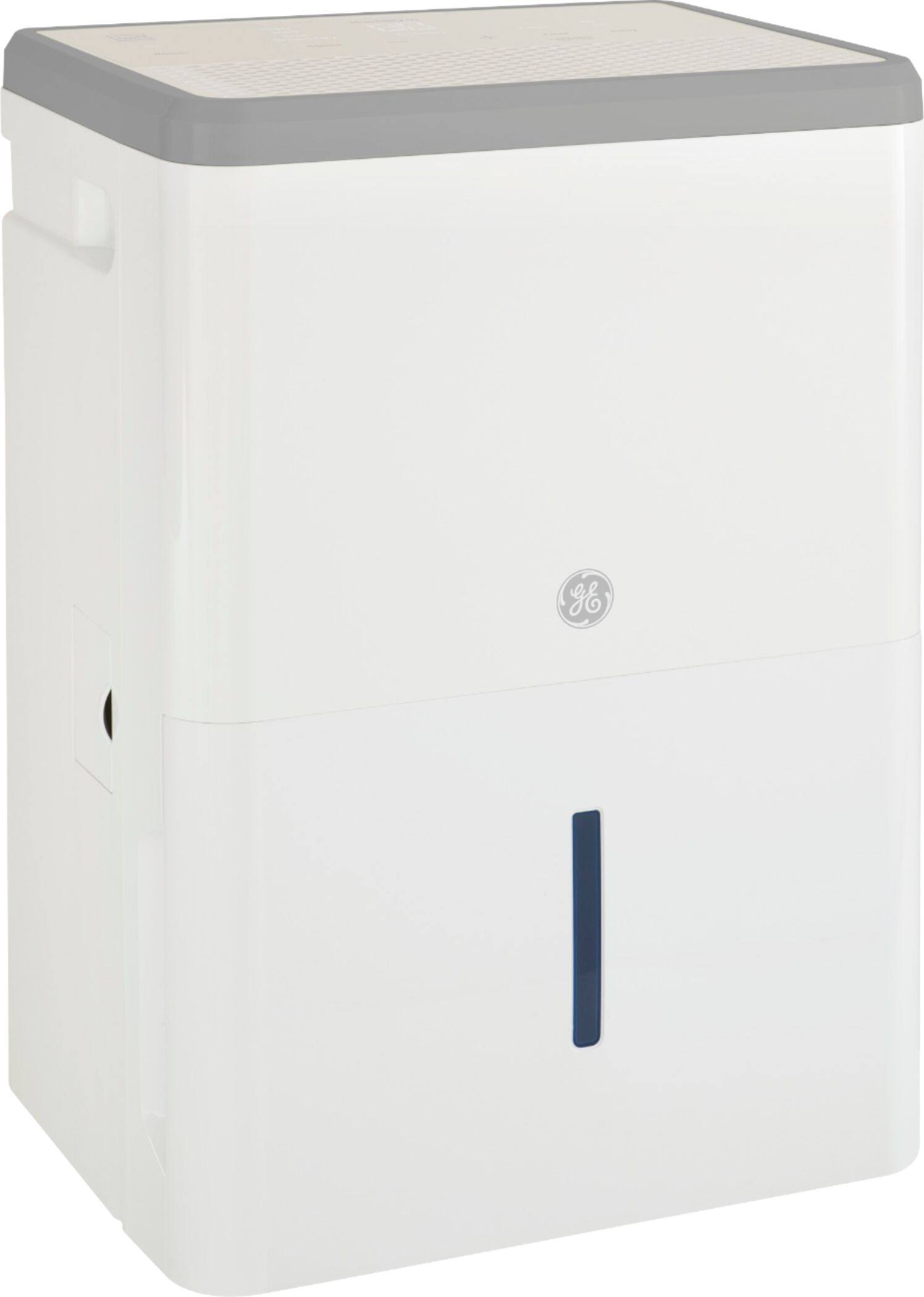 GE - 35-Pint Energy Star Portable Dehumidifier with Smart Dry - White
