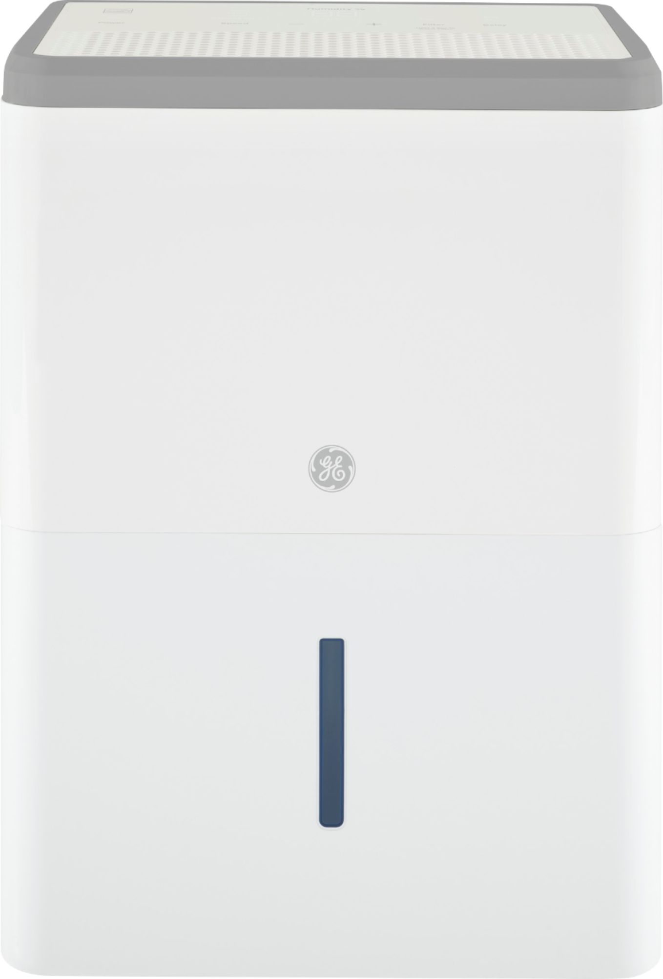GE - 35-Pint Portable Dehumidifier - White