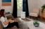 Alt View 11. GE - 35-Pint Portable Dehumidifier with Smart Dry - White.
