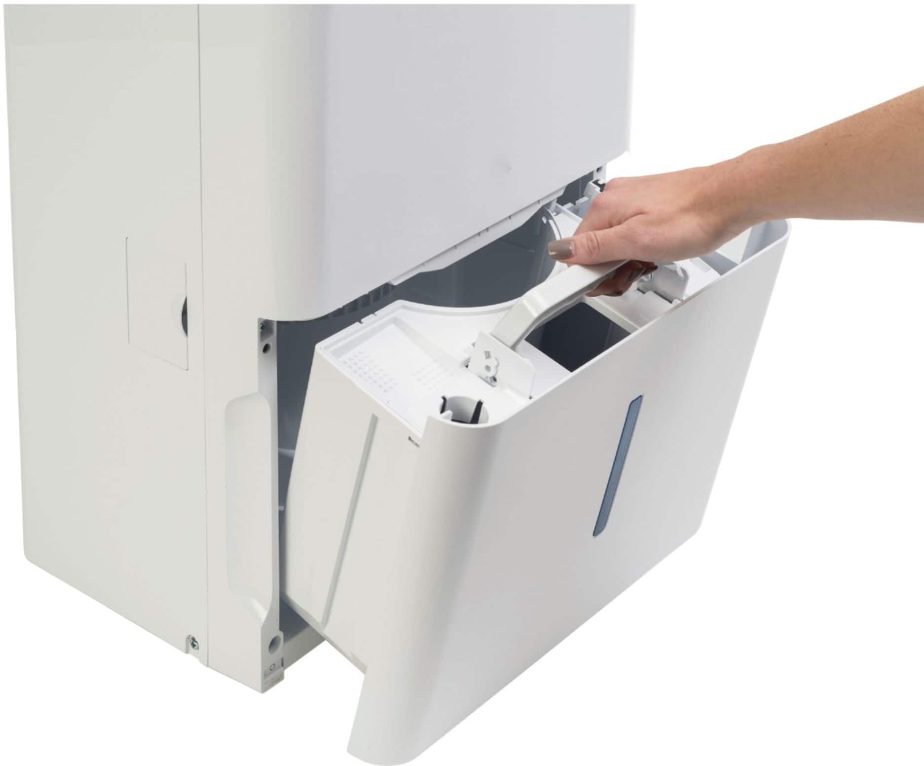 Alt View 17. GE - 35-Pint Portable Dehumidifier with Smart Dry - White.