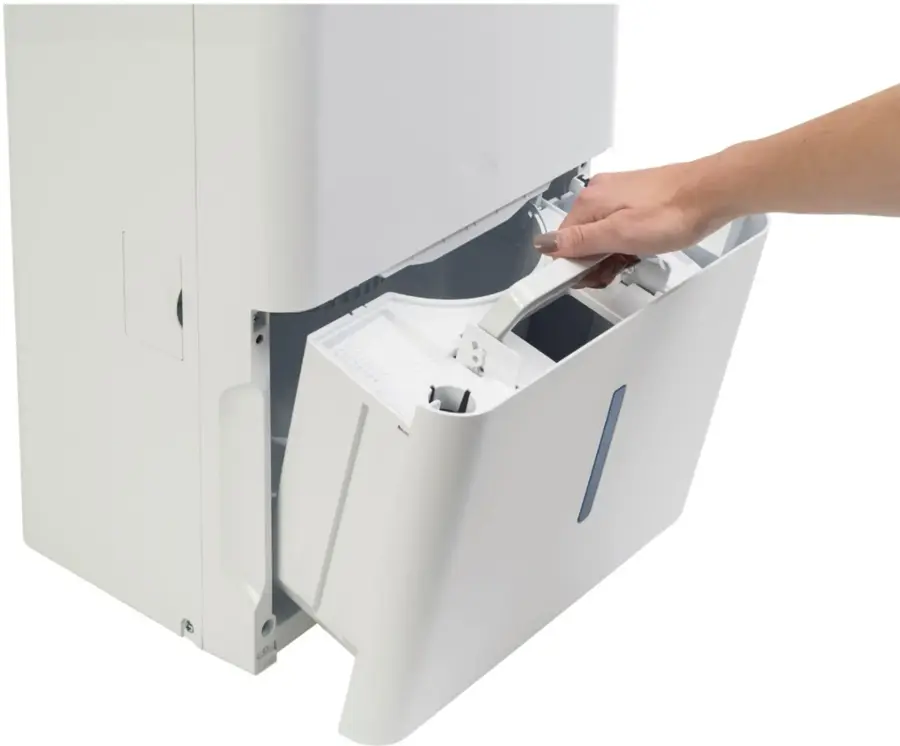 Alt View 17. GE - 35-Pint Portable Dehumidifier with Smart Dry - White.