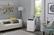 Alt View 22. GE - 450 Sq. Ft. Smart Portable Air Conditioner - White.