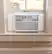 Alt View 19. GE - 550 Sq. Ft. 12,000 BTU Smart Window Air Conditioner with WiFi and Remote - White.