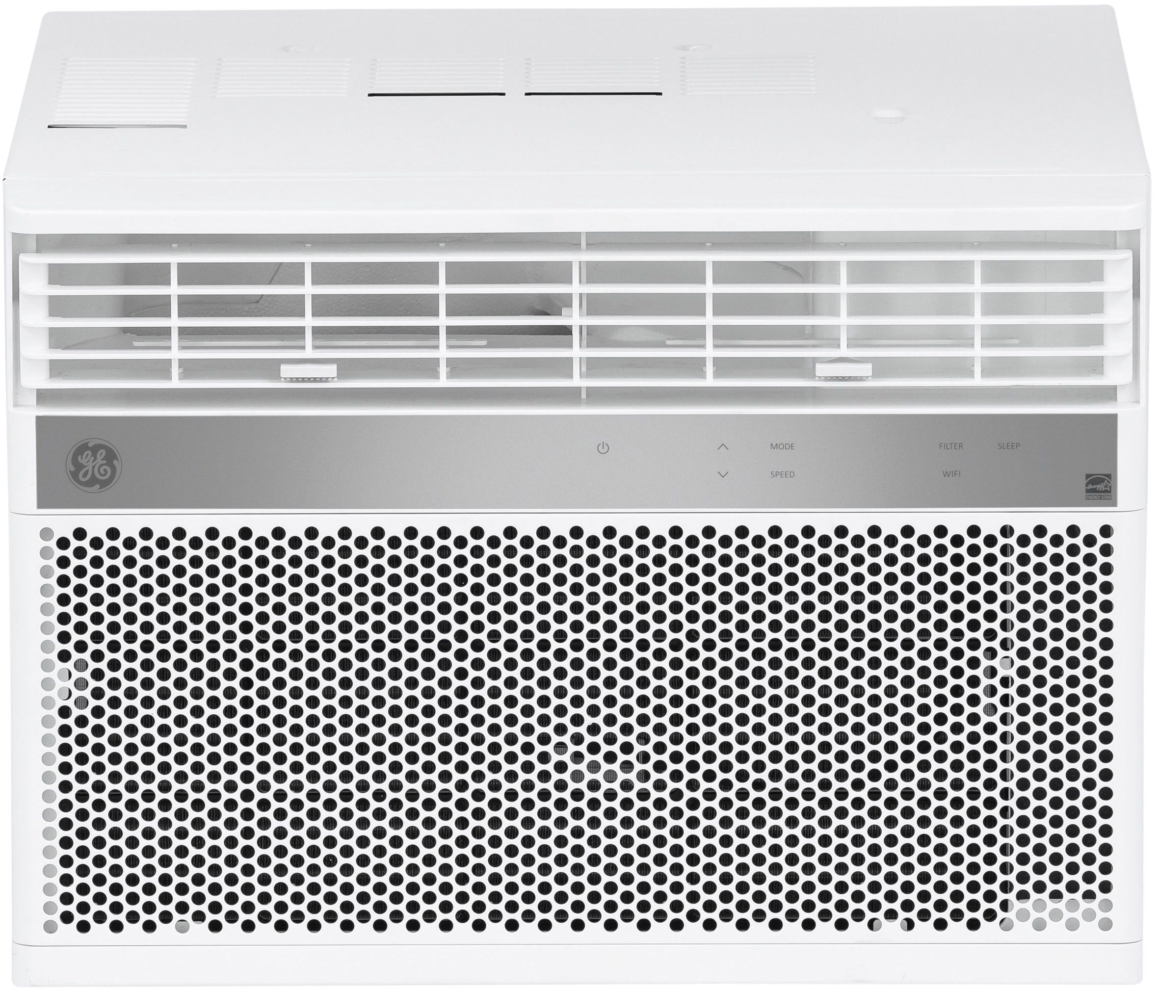 Bye bye Less iron GE 550 Sq. Ft. 12,000 BTU Smart Window Air Conditioner with WiFi and Remote  White AHP12LZ - Best Buy