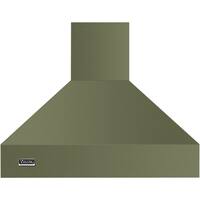Viking 5 Series - 42 inches - Externally Vented - Wall Range Hood - Cypress Green - Front_Zoom