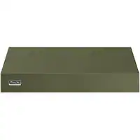 Viking 5 Series - 30 inches - Externally Vented & Recirculating - Wall Range Hood - Cypress Green - Front_Zoom