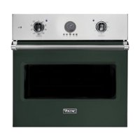 Viking - Professional 5 Series 30" Built-In Single Electric Convection Oven - Blackforest Green - Front_Zoom