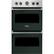 Front. Viking - Professional 5 Series 30" Built-In Double Electric Convection Wall Oven - Blackforest Green.