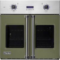 Viking - Professional 7 Series 30" Built-In Single Electric Convection Oven - Cypress Green - Front_Zoom