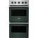 Front. Viking - Professional 5 Series 27" Built-In Double Electric Convection Wall Oven - Blackforest Green.