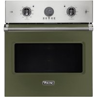 Viking - Professional 5 Series 27" Built-In Single Electric Convection Oven - Cypress Green - Front_Zoom