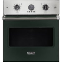Viking - Professional 5 Series 27" Built-In Single Electric Convection Oven - Blackforest Green - Front_Zoom