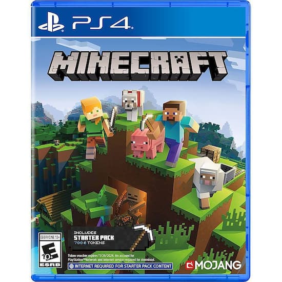 Minecraft Starter Collection Playstation 4 Playstation 5 Best Buy