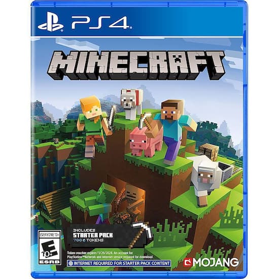 Minecraft Starter Collection PlayStation 4, PlayStation 5 3005161 - Best Buy