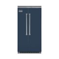 Front Zoom. Viking - Professional 5 Series Quiet Cool 25.3 Cu. Ft. Side-by-Side Built-In Refrigerator - Slate blue.