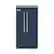 Front. Viking - Professional 5 Series Quiet Cool 25.3 Cu. Ft. Side-by-Side Built-In Refrigerator - Blue.