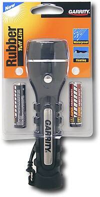 Front Standard. Garrity - 2 AA Tuff Lite Waterproof Flashlight.