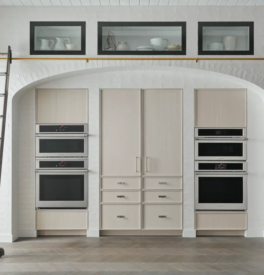 Alt View 16. Monogram - 8.3 Cu. Ft. Smart Upright Freezer - Custom Panel Ready.