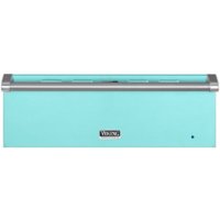 Viking - Professional 5 Series 29" Warming Drawer - Bywater Blue - Front_Zoom