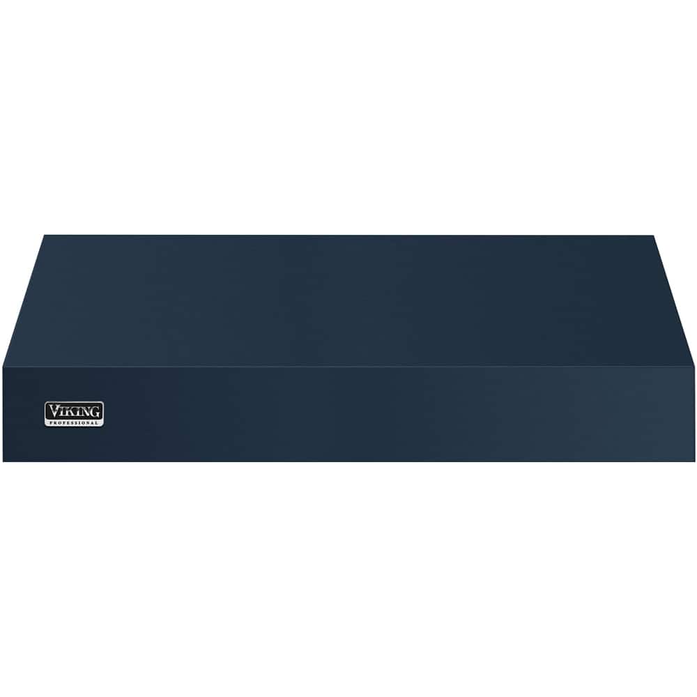 Front. Viking - Professional 5 Series 30" Convertible Range Hood - Slate Blue.