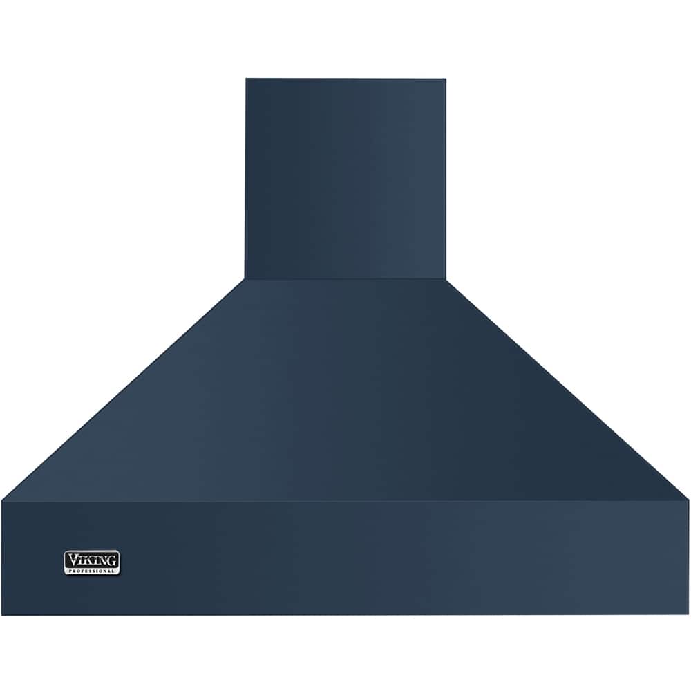 Front. Viking - Professional 5 Series 30" Externally Vented Range Hood - Slate Blue.