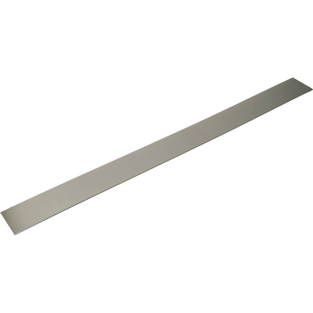 48" Toe Kick Panel for Select Monogram Column Refrigerators and Freezers - Stainless Steel - Front_Zoom