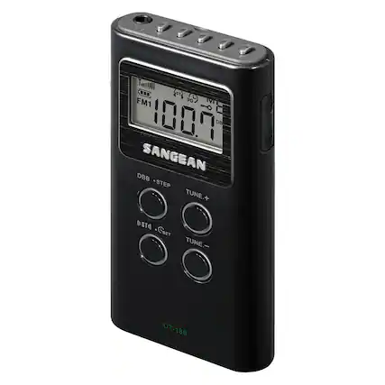 100.7 FM1 SANGEAN DBB STEP TUNE.+ TUNE.- DT-180