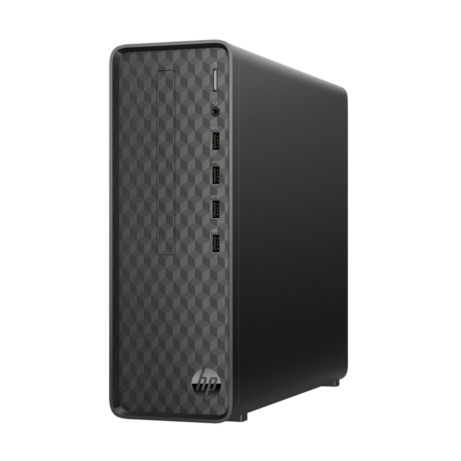 Alt View 4. HP - S01-PF3000T Intel Core i5-13400 1.80 GHz up to 4.60 GHz 16 GB DDR4 1 TB SSD Intel UHD Graphics Windows 11 Home Desktop - Black.